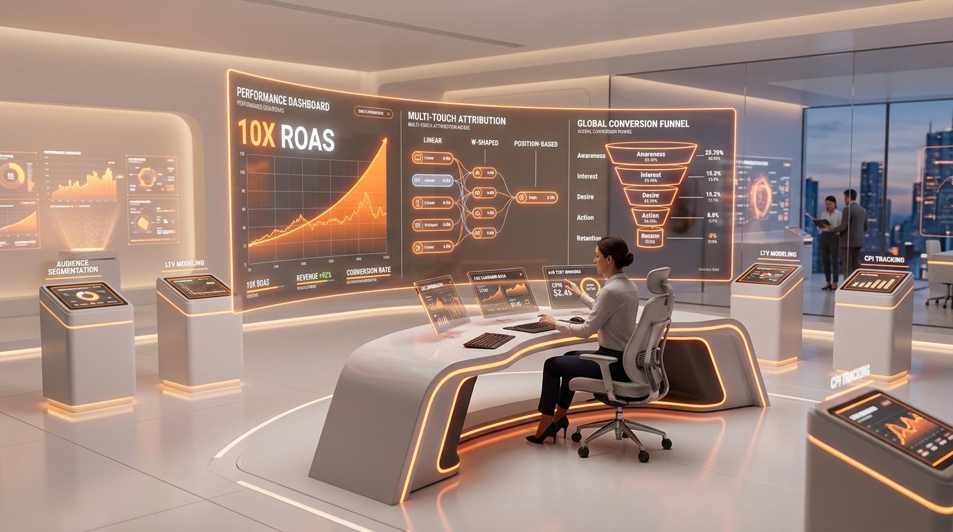 FunnelCore VIP 3D Digital Marketing Command Center